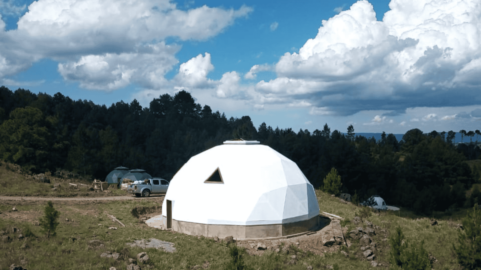 Domo Geodésico Background